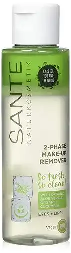 Sante Naturkosmetik 2-Phase Make-up Entferner für Augen und Lippen