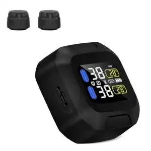 Reifendruckkontrollsystem für Motorräder Obest TPMS mit USB-Ladefunktion
