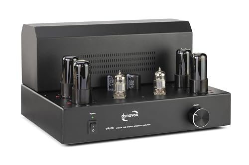 Vollverstärker Dynavox Röhren VR-20 in Schwarz