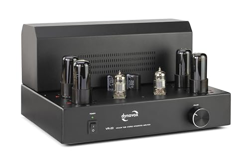 Vollverstärker Dynavox Röhren VR-20 in Schwarz