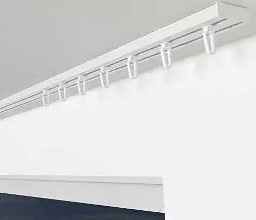 Gardinenschiene Aloha aus Aluminium für Vorhänge