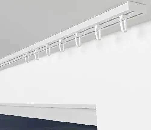 Gardinenschiene Aloha aus Aluminium für Vorhänge