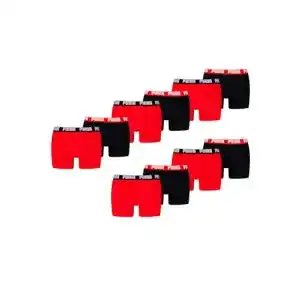 Puma Boxershorts 10er Pack für Herren Unterwäsche