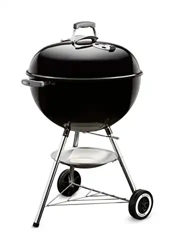 Kugelgrill 57 cm Weber Classic Kettle Holzkohlegrill schwarz