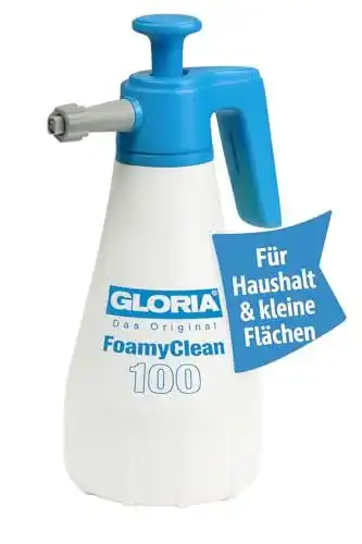 Schaumsprüher Gloria FoamyClean 100 mit 1,0 L Fassungsvermögen