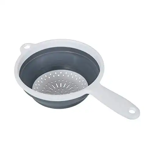 Plastiksieb Addis Pop & Store klappbar mit Griff, weiß