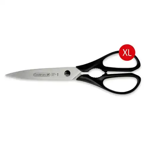 Coolinato XL Küchenschere 23 cm aus rostfreiem Stahl für den Haushalt