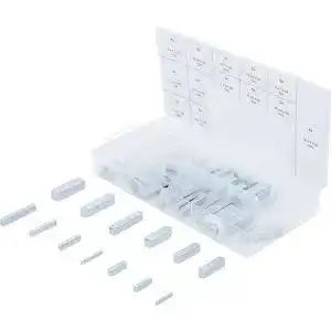 Passfedern BGS 8141 Sortiment mit 60 Teilen
