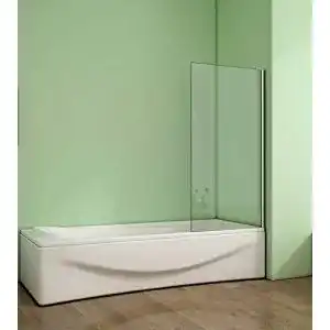 Duschabtrennung Aica Sanitär Duschwand für Badewanne