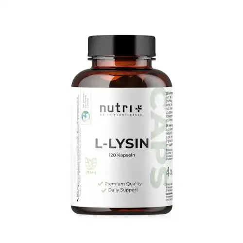 Lysin Kapseln hochdosiert vegan 2200mg Tagesdosis