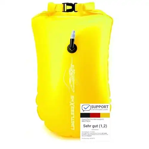 Schwimmboje LimitlessXme mit Trockensack und Handytasche, 25 Liter