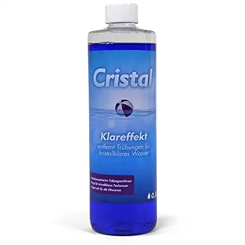 Poolreiniger Cristal Klareffekt Trübungsentferner für glasklares Wasser