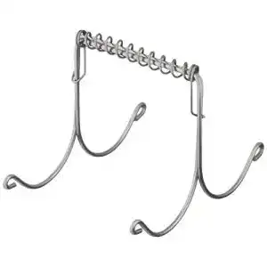 Rouladenklammern Metaltex 4er Set aus Edelstahl, silber