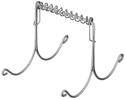 Rouladenklammern Metaltex 4er Set aus Edelstahl, silber