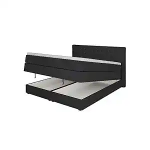 Boxspringbett 180×200 cm mit Bettkasten und 7-Zonen Taschenfederkern