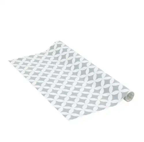 Möbelfolie Venilia Klebefolie Monica Grey im Retromuster