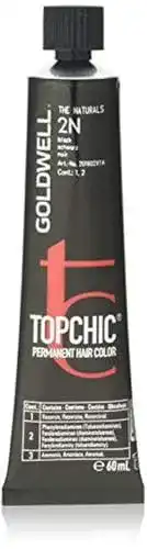 Goldwell Topchic Haarfarbe Schwarz 2N, 1er Pack (60 ml)