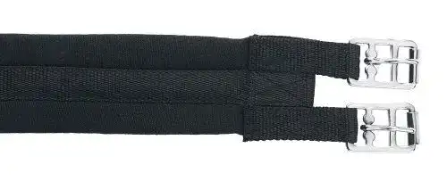 Sattelgurt von Kerbl mit gepolstertem Baumwollmaterial und Rollenschnallen