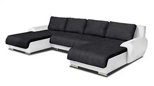 Wohnlandschaft Sofnet Eckcouch Otis mit Schlaffunktion und Bettkasten
