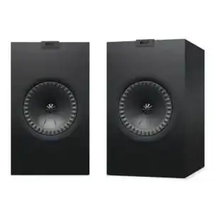 Regallautsprecher Kef Q350 in Schwarz HiFi Lautsprecher Paar