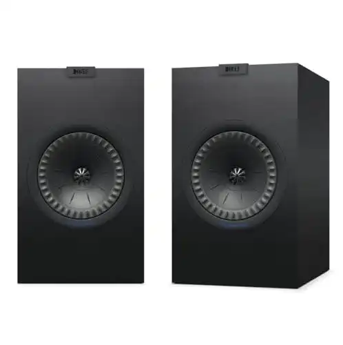 Regallautsprecher Kef Q350 in Schwarz HiFi Lautsprecher Paar