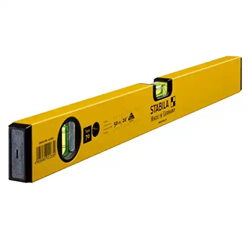 Wasserwaage Stabila Type 70, 50 cm mit Aluminium-Profil
