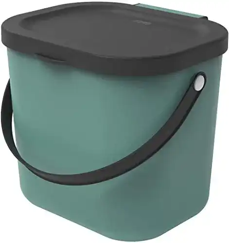 Komposteimer Rotho Biomülleimer 6l mit Deckel und Tragehenkel