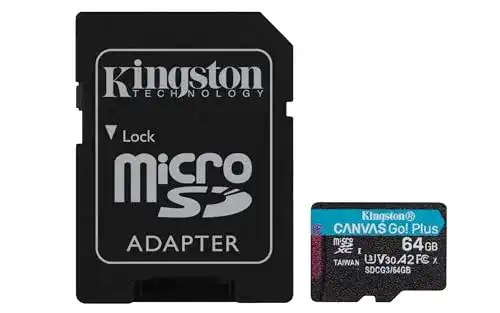 Kingston Canvas Go! Plus Micro-SD 64GB Speicherkarte