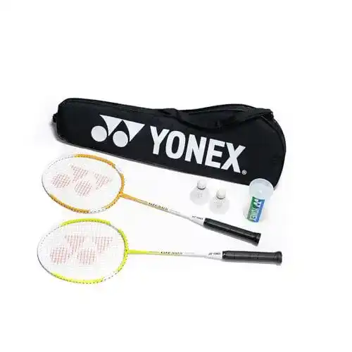 Yonex Badmintonschläger 2 Spieler Badminton Set