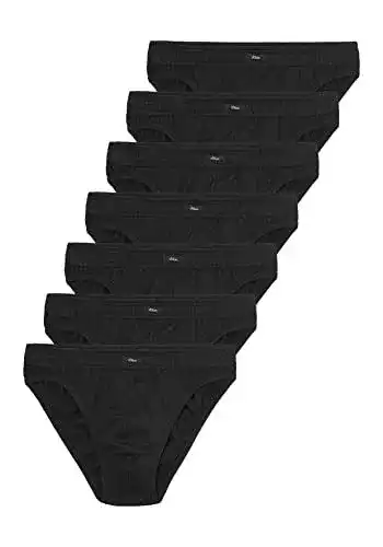 Herren Slips s.Oliver Basic 7er Pack L Schwarz