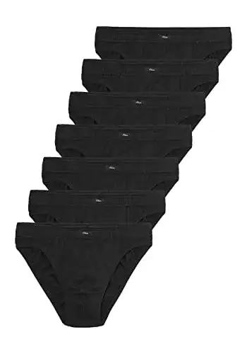 Herren Slips s.Oliver Basic 7er Pack L Schwarz