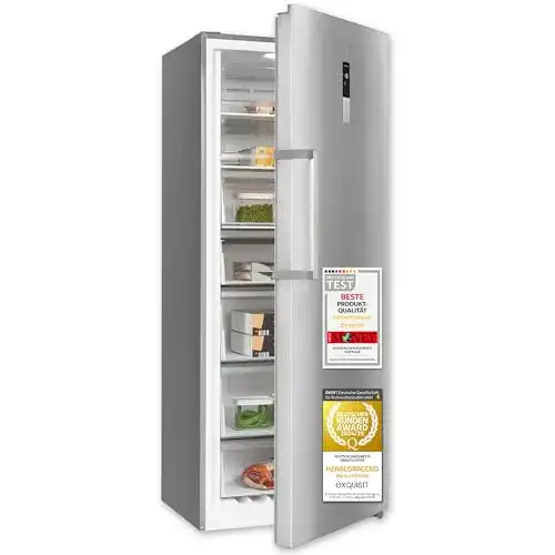 Exquisit Gefrierschrank mit 5 Schubladen GS380-NF-H-050E