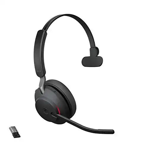 Jabra Evolve2 65 Wireless Mono-Headset für PC und Microsoft Teams