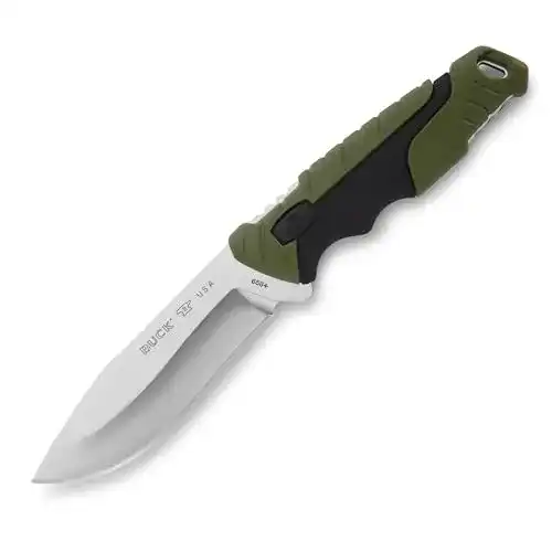 Gürtelmesser Buck 0656GRS in Silber mit Full Tang Design