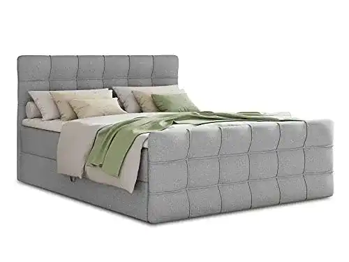 Boxspringbett 160×200 Best Lux mit Fußteil und Bettkästen