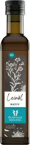 Leinöl Ölmühle Solling nativ kaltgepresst Naturland BIO, 250 ml