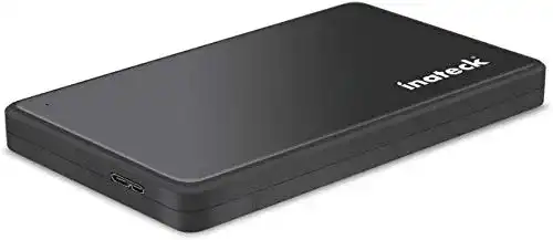 Inateck USB 3.0 externes Festplattengehäuse für 2,5 Zoll SATA Laufwerke