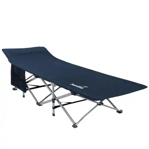 Feldbett Skandika Viia/Erola XXL Campingliege mit stabiler Liegefläche