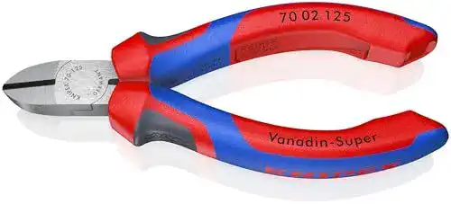 Seitenschneider Knipex schwarz atramentiert