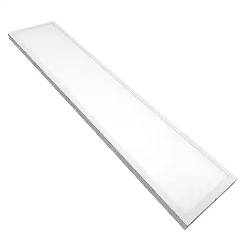 LED Panel 120×60 Set mit Aufbaurahmen und LED Einbaustrahler