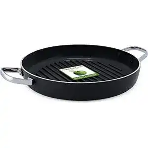 GreenPan Essentials Runde Grillpfanne 28 cm mit keramischer Antihaftbeschichtung