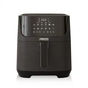 Princess Digitale Heißluftfritteuse 6,5 L mit Trennwand und 12 Programmen