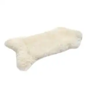 Schaffell Home Lamb Lammfell Weiß 100-110 cm – Echt und Weich