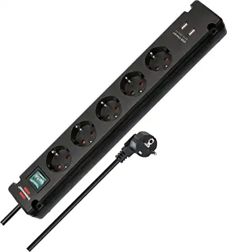 Steckdosenleiste mit USB von Brennenstuhl Bremounta