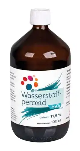 Wasserstoffperoxid 11,9% (Ph. Eur.) 1 L – Kopp, Rottenburg