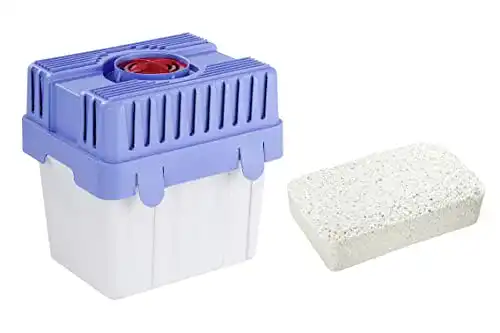 Wenko Luftentfeuchter mit 5 kg Granulatblock für bis zu 8 l Feuchtigkeit