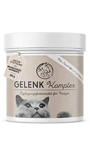Grünlippmuschel Gelenk Pulver für Katzen von Annimally, 120g