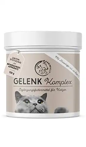 Grünlippmuschel Gelenk Pulver für Katzen von Annimally, 120g