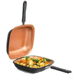 Wendepfanne Livington Black Doubletta für vielseitiges Kochen und Braten