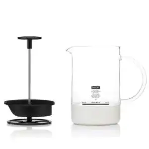 Hand-Milchaufschäumer Bodum 1446-01 mit Glasgriff